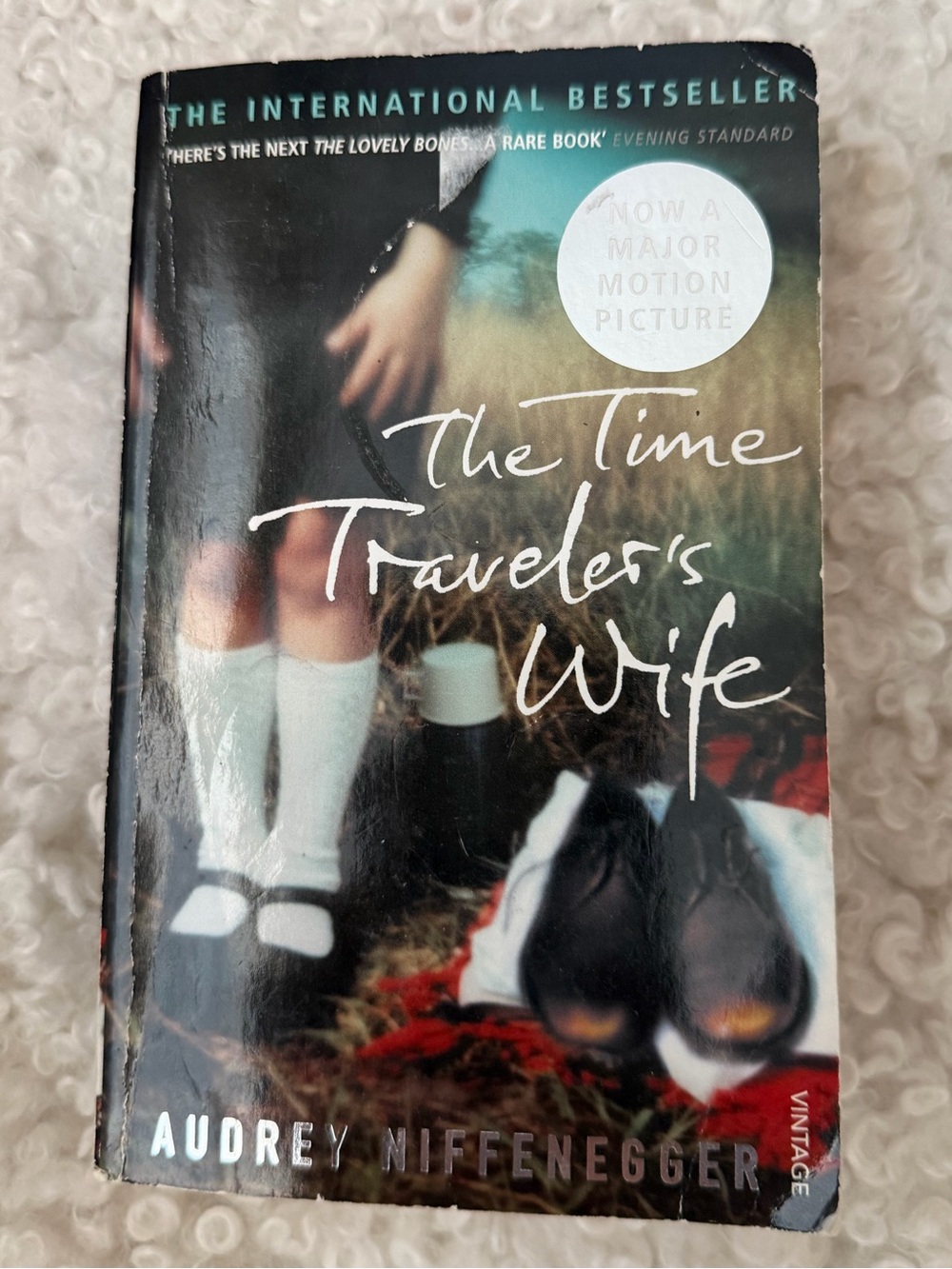 Vintage Books The Time Traveler's Wife Paperback Novel Black